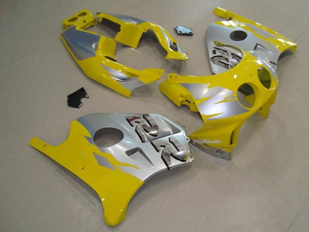 1990-1998 Giallo Argento CBR250RR Carena 1990-1998 Giallo Argento CBR250RR Carena