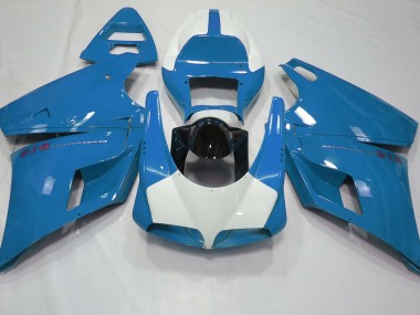 Economici 1993-2005 Azzurro & Bianco Lucidi Ducati 996 748 916 998 Carena