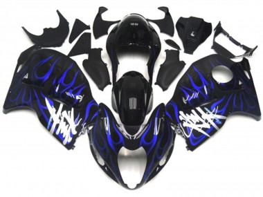 Economici 1997-2007 Nero Con Blu Profondo Fiamma GSXR 1300 Carena