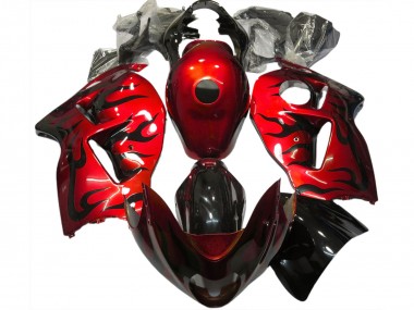 Economici 1997-2007 Rosso & Nero Fiamma GSXR 1300 Carena