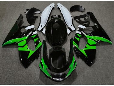Economici 1998-2007 Nero Lucido Verde & Bianco YZF600 Carena