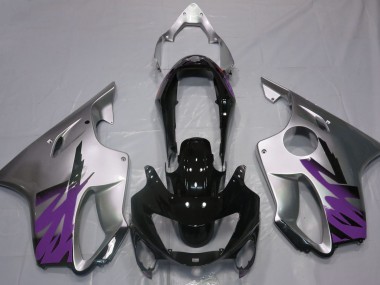 Economici 1999-2000 Argento Lucido & Viola CBR600 F4 Carena