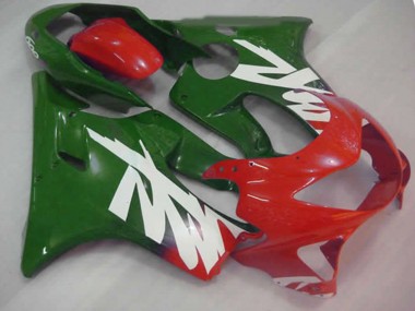 Economici 1999-2000 Decalcomania Verde Rossa & Bianca CBR600 F4 Carena