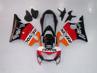 Economici 1999-2000 Repsol Rosso Arancione & Nero CBR600 F4 Carena