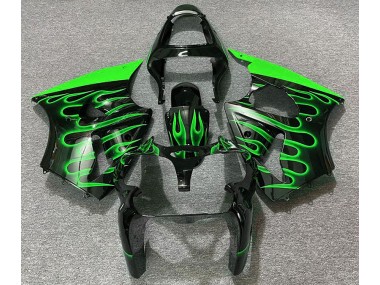 Economici 2000-2002 Nero Lucido & Verde Fiamma ZX6R Carena