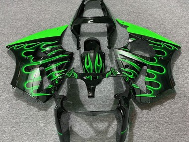 Economici 2000-2002 Nero Lucido & Verde Fiamma ZX6R Carena