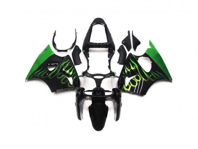 2000-2002 Verde Lucido Fiamma Tinta Unita ZX6R Carena 2000-2002 Verde Lucido Fiamma Tinta Unita ZX6R Carena