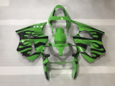 Economici 2000-2002 Verde & Nero Fiamma ZX6R Carena