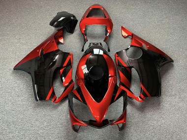 Economici 2001-2003 Rosso Lucido & Nero CBR600 F4i Carena