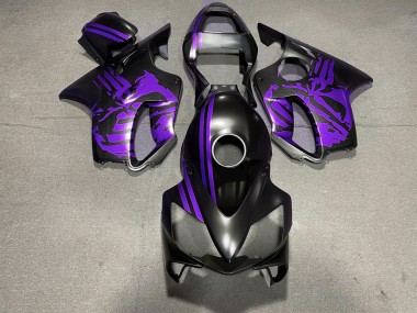 Economici 2001-2003 Teschio Nero Opaco & Viola CBR600 F4i Carena