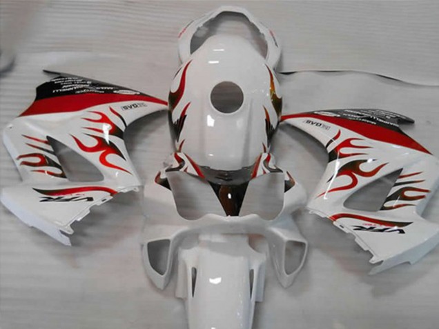 2002-2012 Blanc Rouge Flamme VFR800 Carena 2002-2012 Blanc Rouge Flamme VFR800 Carena