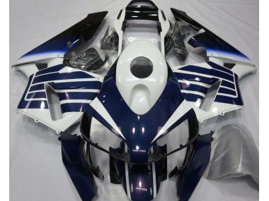 Economici 2003-2004 Bianco Lucido & Blu Sfumato CBR600RR Carena