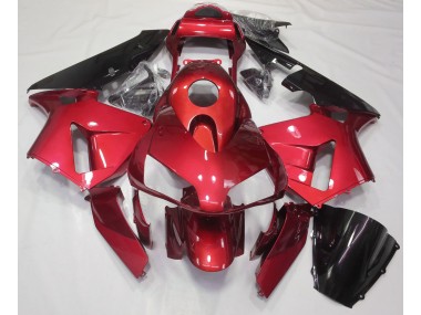 Economici 2003-2004 Caramella Rossa Tinta Unita CBR600RR Carena