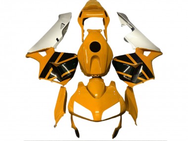 Economici 2003-2004 Giallo Senape & Argento Opaco CBR600RR Carena
