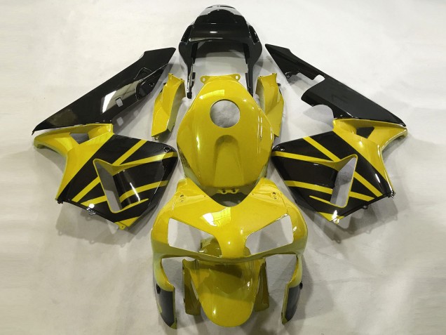 2003-2004 Giallo Senape & Nero Lucido CBR600RR Carena 2003-2004 Giallo Senape & Nero Lucido CBR600RR Carena