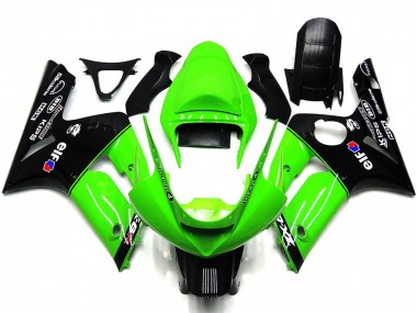 Economici 2003-2004 Verde Chiaro & Nero Elf ZX6R Carena