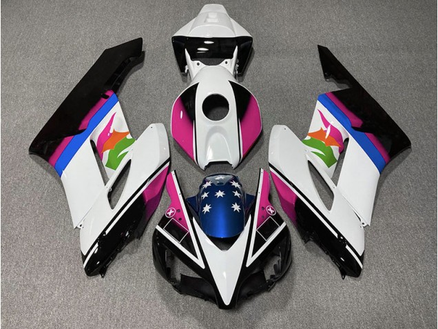 2004-2005 Bandiera Rosa & Blu CBR1000RR Carena 2004-2005 Bandiera Rosa & Blu CBR1000RR Carena