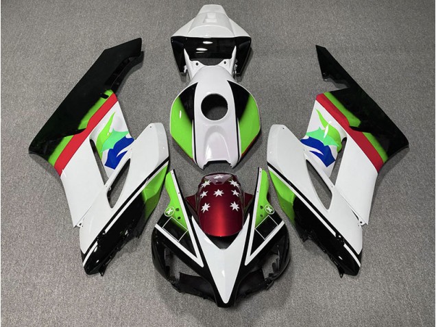 2004-2005 Bandiera Verde & Rossa CBR1000RR Carena 2004-2005 Bandiera Verde & Rossa CBR1000RR Carena