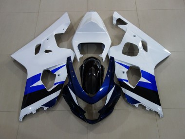 Economici 2004-2005 Bianco Lucido & Blu Intenso GSXR 600-750 Carena