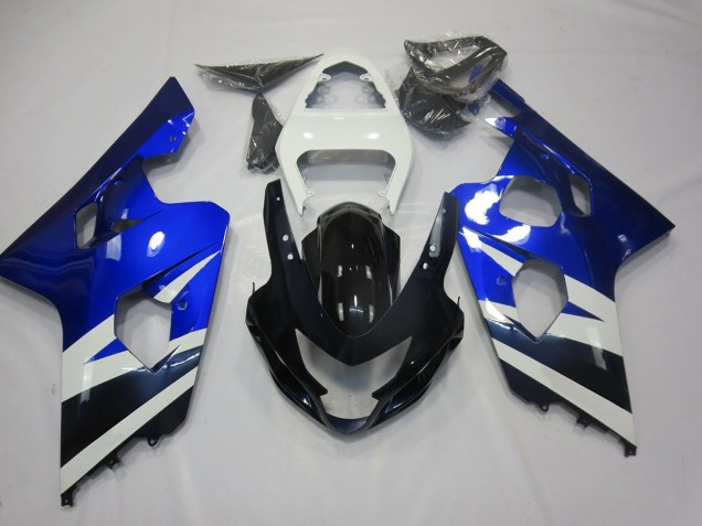 2004-2005 Blu Bianco & Nero GSXR 600-750 Carena 2004-2005 Blu Bianco & Nero GSXR 600-750 Carena