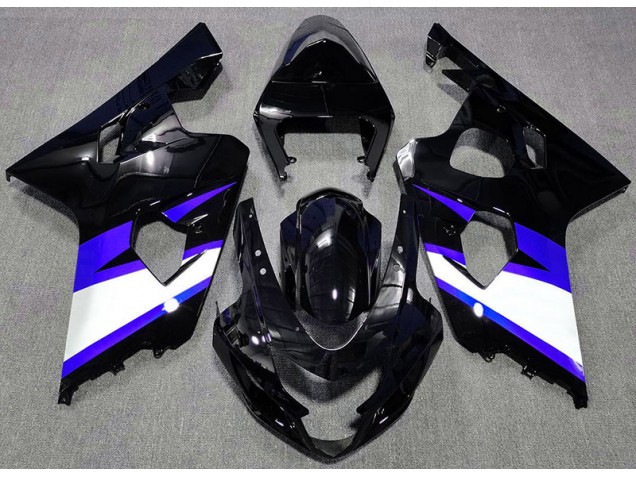 2004-2005 Nero Lucido & Blu GSXR 600-750 Carena 2004-2005 Nero Lucido & Blu GSXR 600-750 Carena