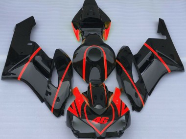 Economici 2004-2005 Nero Lucido & Rosso CBR1000RR Carena