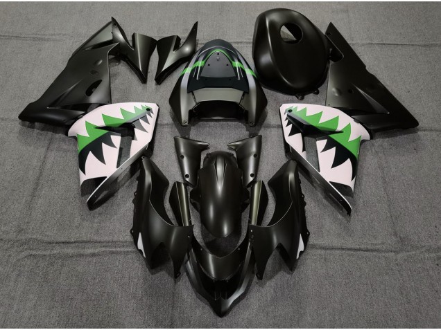 2004-2005 Nero Opaco & Verde ZX10R Carena 2004-2005 Nero Opaco & Verde ZX10R Carena