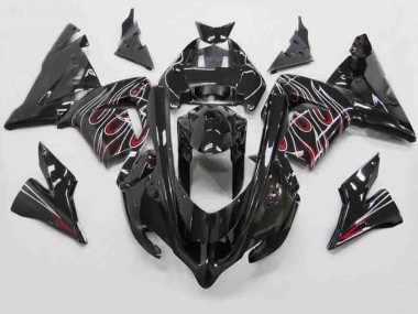 Economici 2004-2005 Rosso Nero Fiamma ZX10R Carena