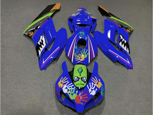 2004-2005 Squalo Blu Scuro CBR1000RR Carena 2004-2005 Squalo Blu Scuro CBR1000RR Carena