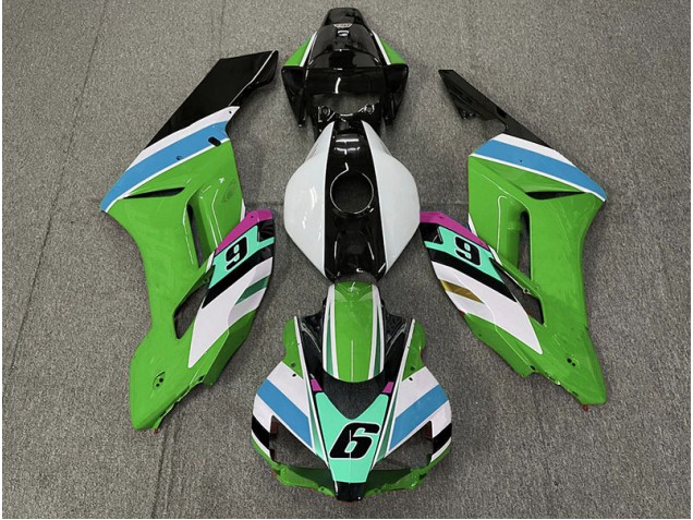 2004-2005 Verde 6 CBR1000RR Carena 2004-2005 Verde 6 CBR1000RR Carena