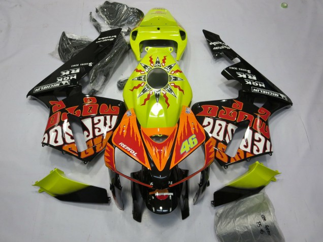 2005-2006 Giallo Vibrante Rossi CBR600RR Carena 2005-2006 Giallo Vibrante Rossi CBR600RR Carena
