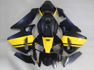 Economici 2005-2006 Nero Opaco & Giallo Lucido CBR600RR Carena