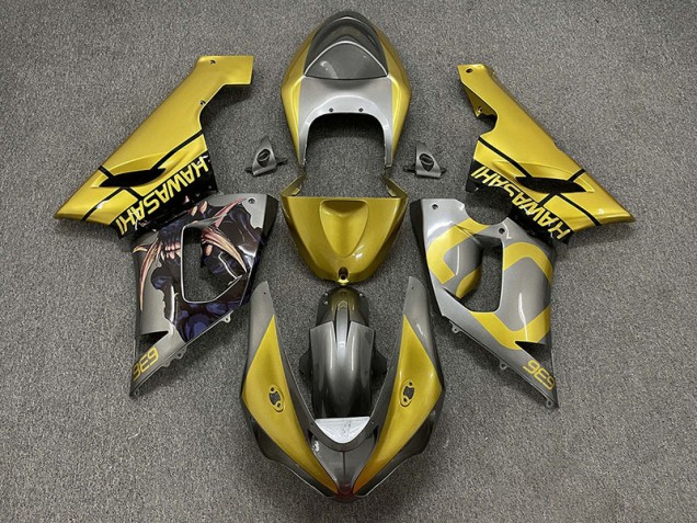 2005-2006 Oro & Argento ZX6R Carena 2005-2006 Oro & Argento ZX6R Carena