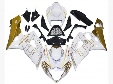 Economici 2005-2006 Oro Lucido Corona Personalizzato GSXR 1000 Carena
