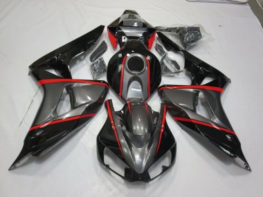 Economici 2006-2007 Argento Nero Rosso Pin Stripe CBR1000RR Carena