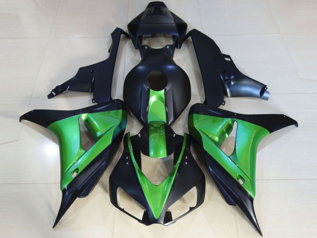 2006-2007 Nero Opaco & Verde CBR1000RR Carena 2006-2007 Nero Opaco & Verde CBR1000RR Carena