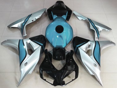 Economici 2006-2007 Personalizzato Argento & Azzurro CBR1000RR Carena