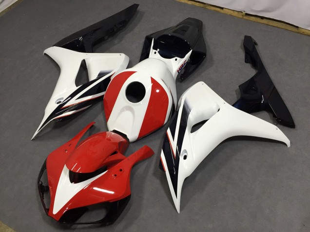 2006-2007 Rosso Lucido & Bianco CBR1000RR Carena 2006-2007 Rosso Lucido & Bianco CBR1000RR Carena