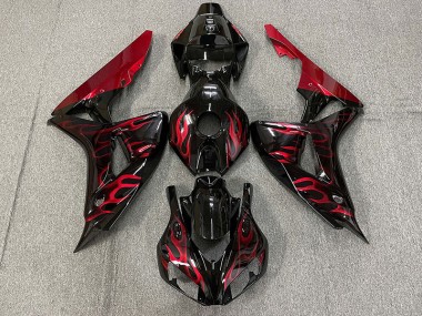 Economici 2006-2007 Rosso Lucido Fiamma CBR1000RR Carena