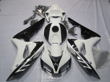 Economici 2006-2007 Stile OEM In Bianco & Nero Senza Decalcomanie CBR1000RR Carena