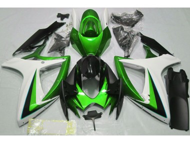 Economici 2006-2007 Verde & Bianco GSXR 600-750 Carena