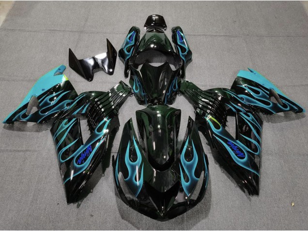 2006-2011 Azzurro Fiamma ZX14R Carena 2006-2011 Azzurro Fiamma ZX14R Carena