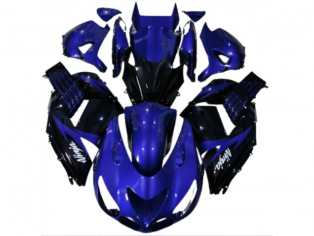 2006-2011 Blu Lucido & Nero ZX14R Carena 2006-2011 Blu Lucido & Nero ZX14R Carena