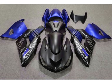 Economici 2006-2011 Nero Opaco & Blu ZX14R Carena