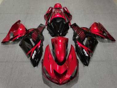 Economici 2006-2011 Rosso Fuoco & Nero ZX14R Carena