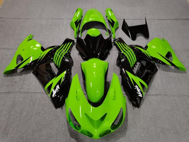 2006-2011 Verde Lime & Nero ZX14R Carena 2006-2011 Verde Lime & Nero ZX14R Carena