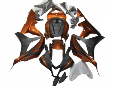 Economici 2007-2008 Arancione Bruciato & Nero Opaco CBR600RR Carena