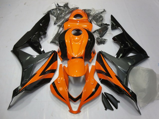 2007-2008 Arancione Grigio & Nero CBR600RR Carena 2007-2008 Arancione Grigio & Nero CBR600RR Carena