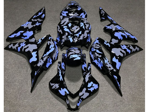 2007-2008 Blu & Grigio Mimetico CBR600RR Carena 2007-2008 Blu & Grigio Mimetico CBR600RR Carena