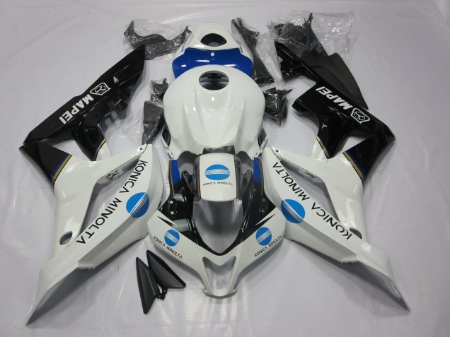 2007-2008 Blu Konica Minolta & Nero CBR600RR Carena 2007-2008 Blu Konica Minolta & Nero CBR600RR Carena